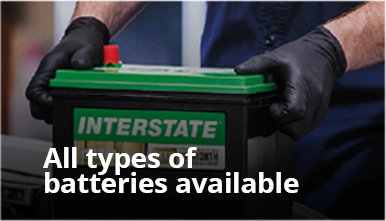 all types of batteries